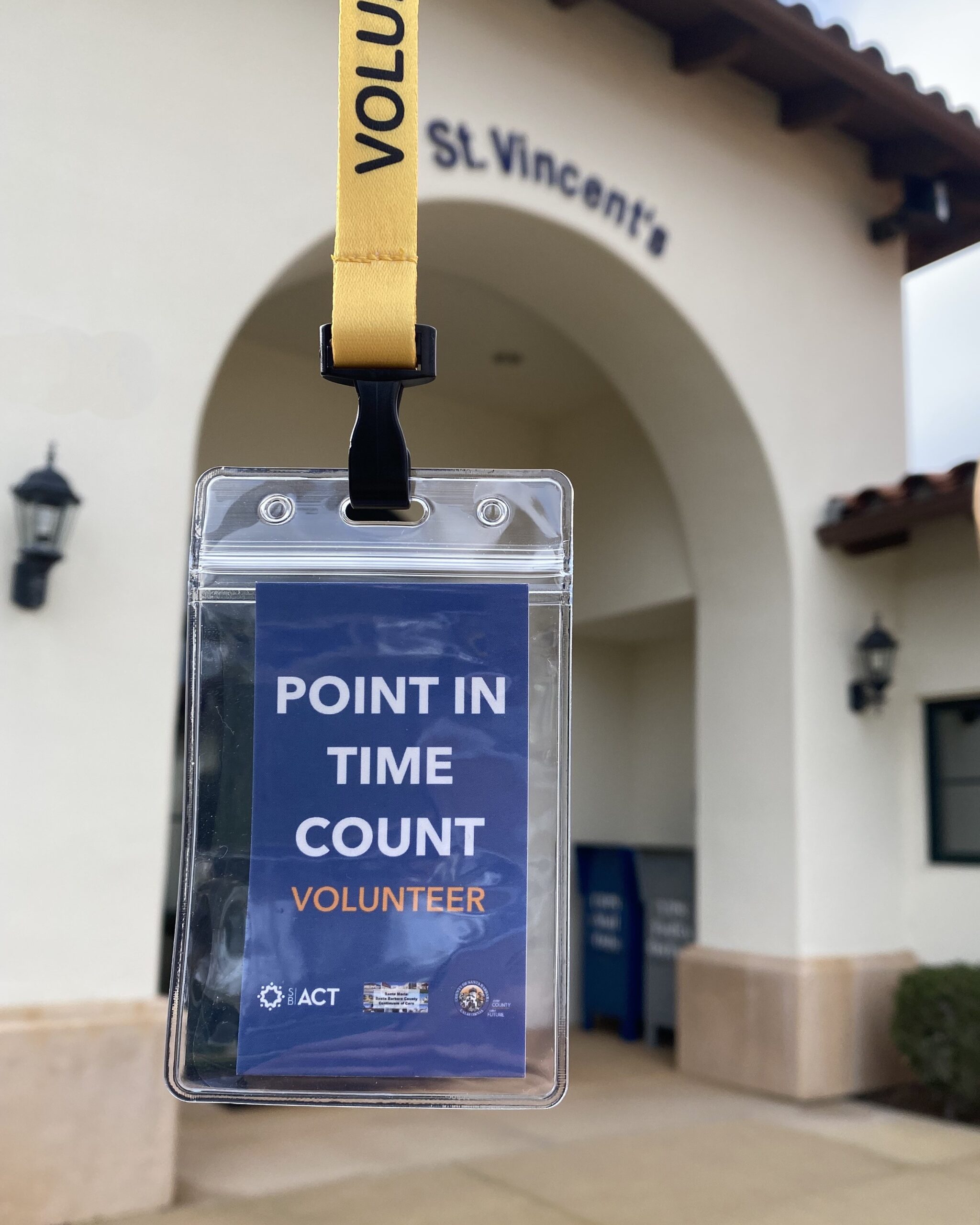 ST. VINCENT’S and THE FR. VIRGIL CORDANO CENTER JOIN SANTA BARBARA’S ANNUAL POINT-IN-TIME COUNT